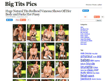 Tablet Screenshot of bigtitspics.org